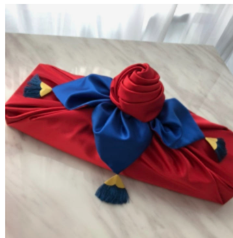 고급모란 자수보 사주단자